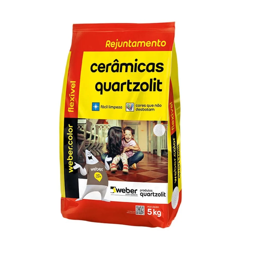 Rejuntamento Quartzolit Bege 5kg