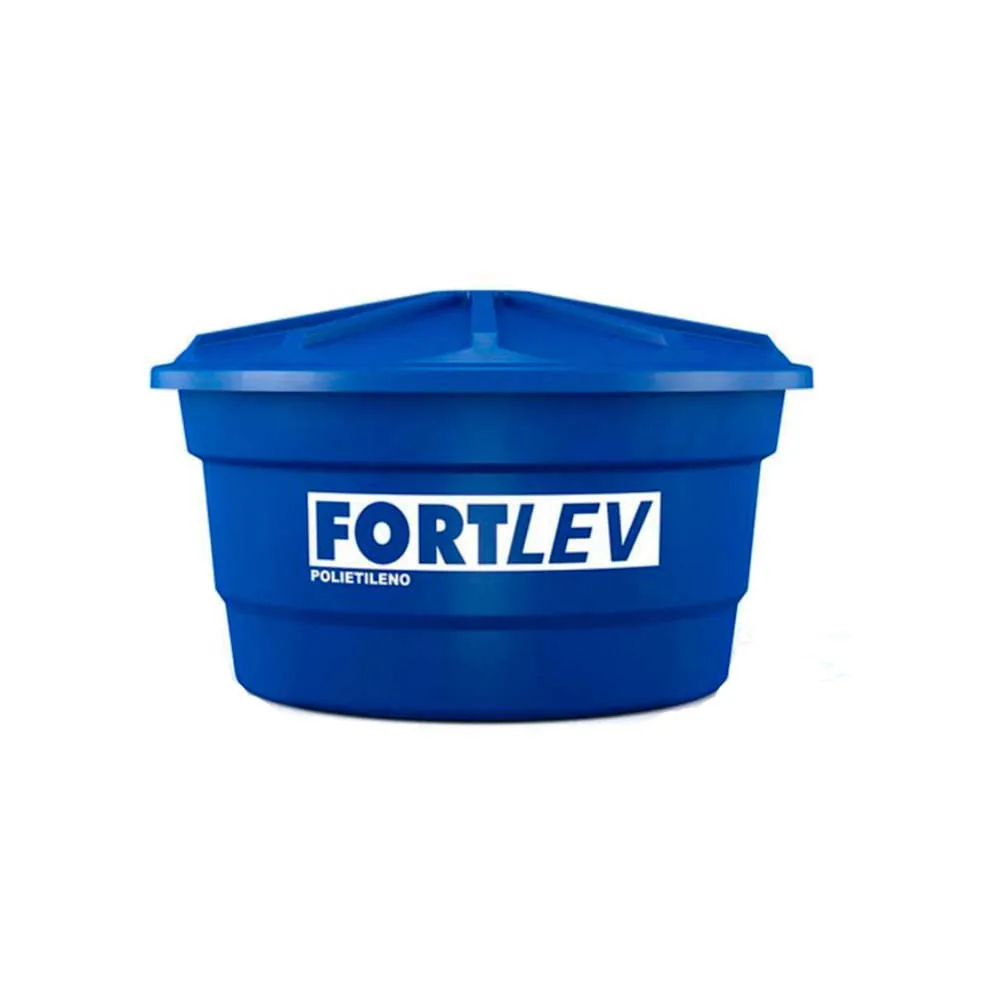 Caixa D'água Fortlev Polie.c Tampa 310L