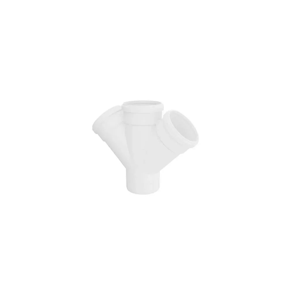 Juncao Dupla para Esgoto 100x100mm Tigre
