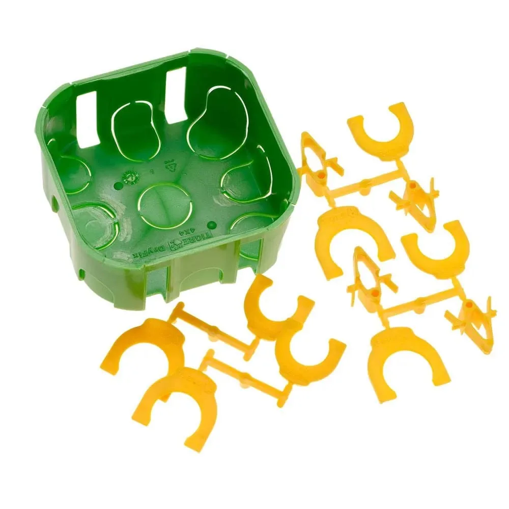Caixa Plastico Tigre 4x4 Amarela