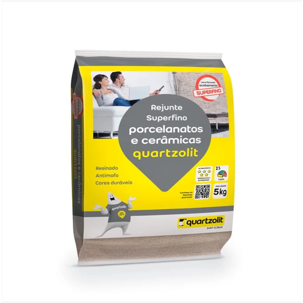 Rejuntamento Quart. Porcelanato Pr Grafite 1kg