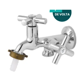 Torneira para Maq.lavar Tanq FIT 1428 C44 1/4 0029 - Metal Tech