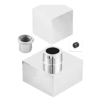 Acabamento para Registro Quadrado Cromado 3/4 0246 - Metal Tech