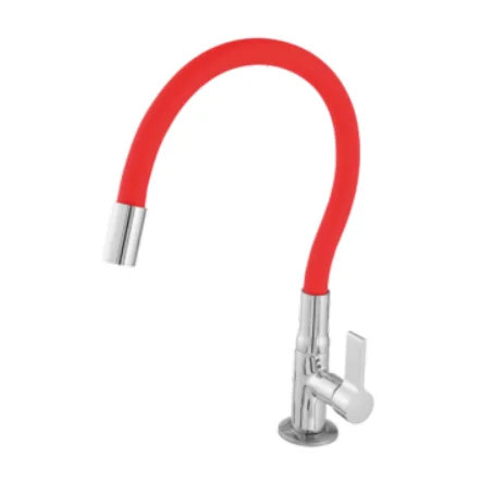 Torneira para Pia 2264 Bica Móvel C-65 1/4 V. Gourmet Verm. 300 - Metal Tech