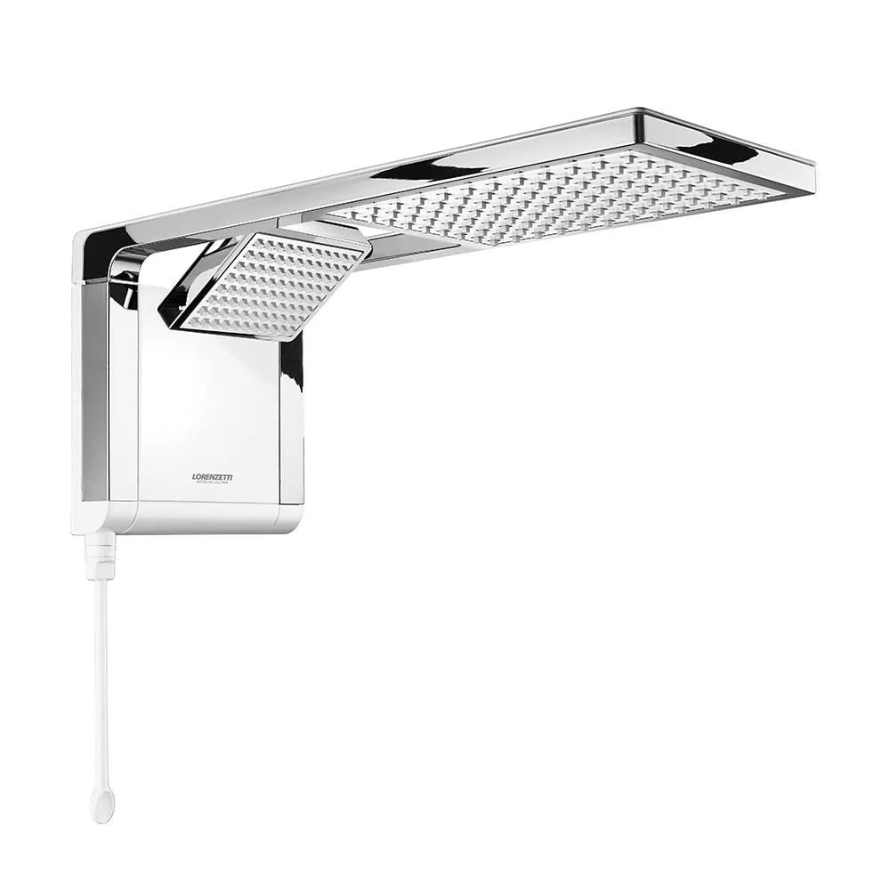 Chuveiro Eiro Lorenzetti Acqua Duo Br/Cromado 220/6800