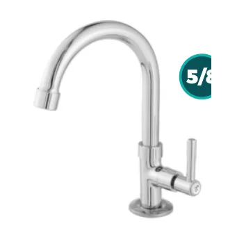 Torneira para Lavatório 1195 Metal Tech Mesa Bica Móvel FIT C63 1/4