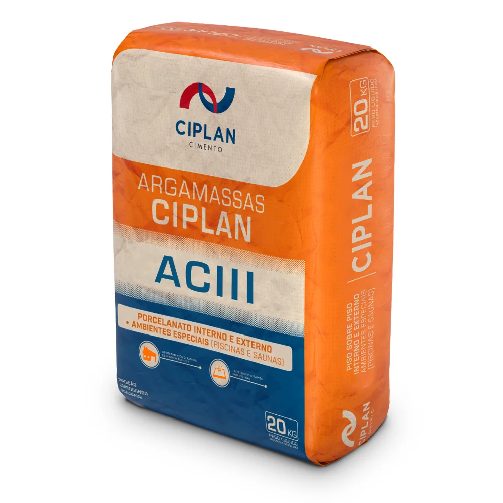 Argamassa Precon/Ciplan Colante ACIII Cinza 20kg