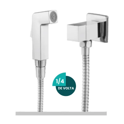 Ducha Higienica 1201 Metal Tech Luxo Cr C65 1/4