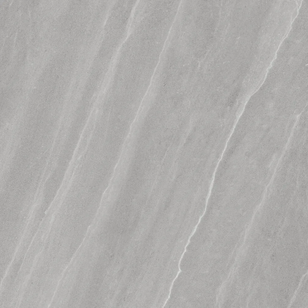Piso cerâmico acetinado Puglia Grigio 90x90 - Incopisos