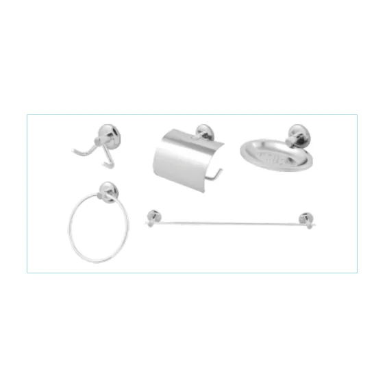 Kit de Acessórios 5 Pçs Metal Cr Stander COD.0191